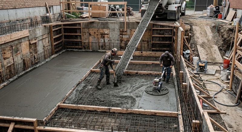 Basement Concrete Installation in Largo, FL