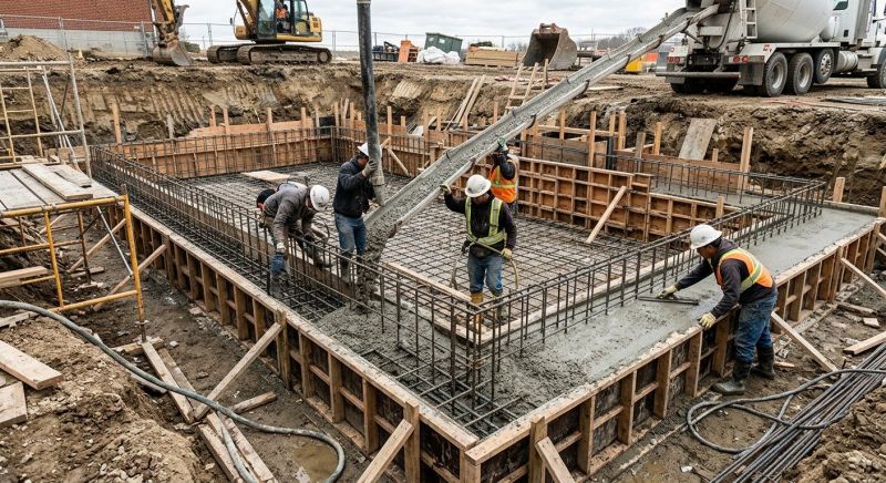 Basement Concrete Pouring in Saint Petersburg, FL