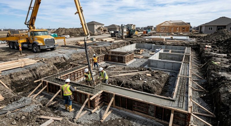Concrete Foundation Installation in Largo, FL
