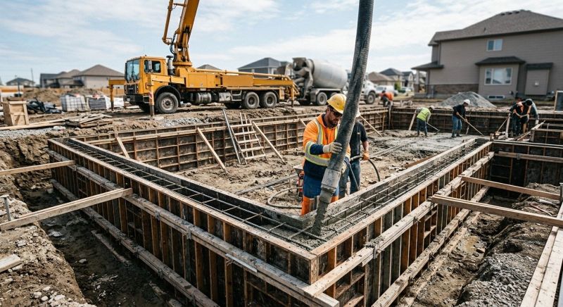 Concrete Foundation Pouring in Saint Petersburg, FL