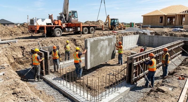 Foundation Wall Pouring in Anna Maria, FL
