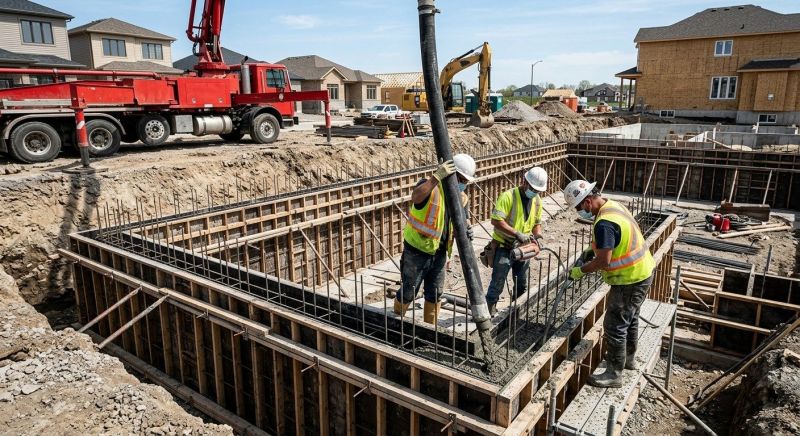Foundation Wall Pouring in Parrish, FL