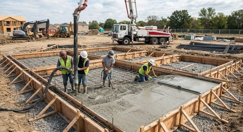 Foundation Wall Pouring in Parrish, FL
